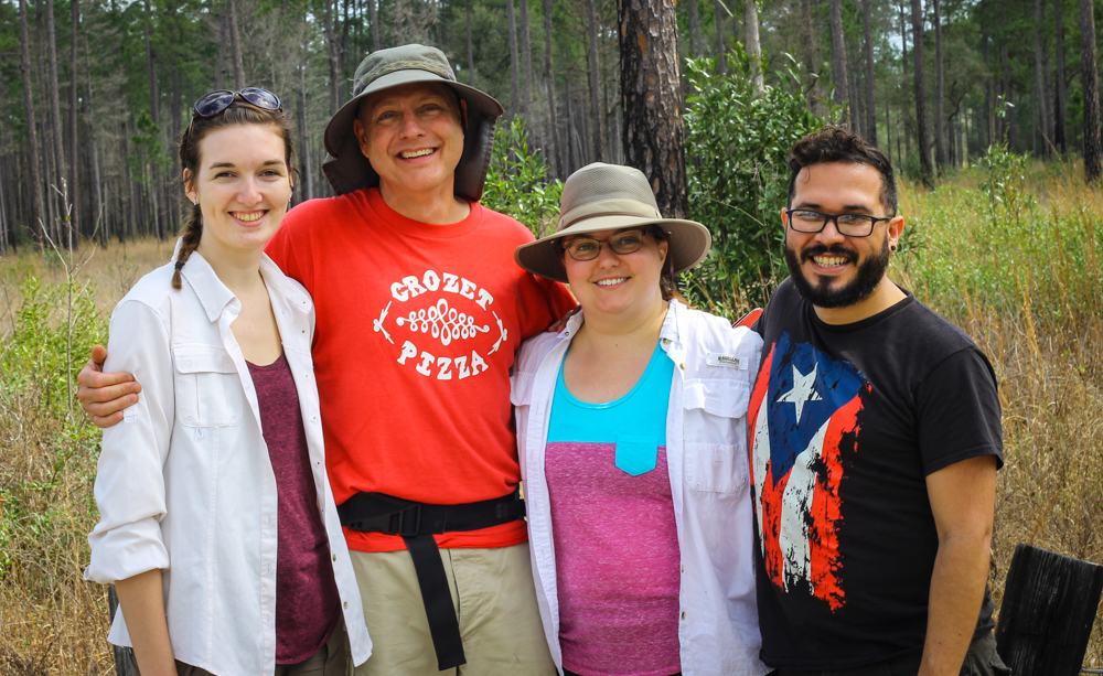 Our research group at Abita Springs, LA