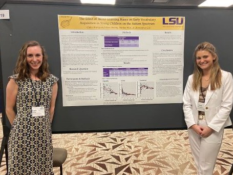 Claire and Eileen presenting at INSAR