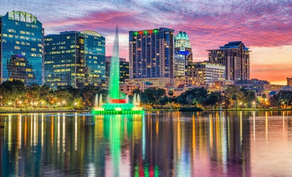 Cityscape of Orlando, FL