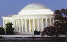 Jefferson Memorial in Washington, DC. 