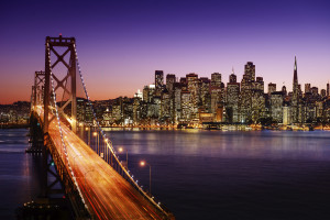 Golden Gate Bridge in San-Francisco. 