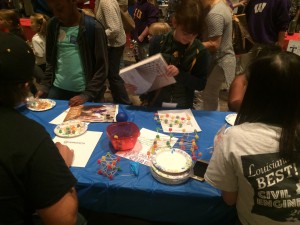 Louisiana STEM Expo 2: pre-school students learning about engineering
