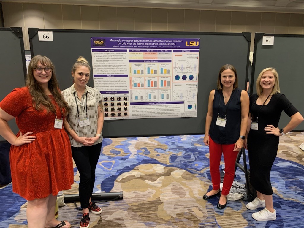 BAM Lab at Bri Cairney's SPR poster