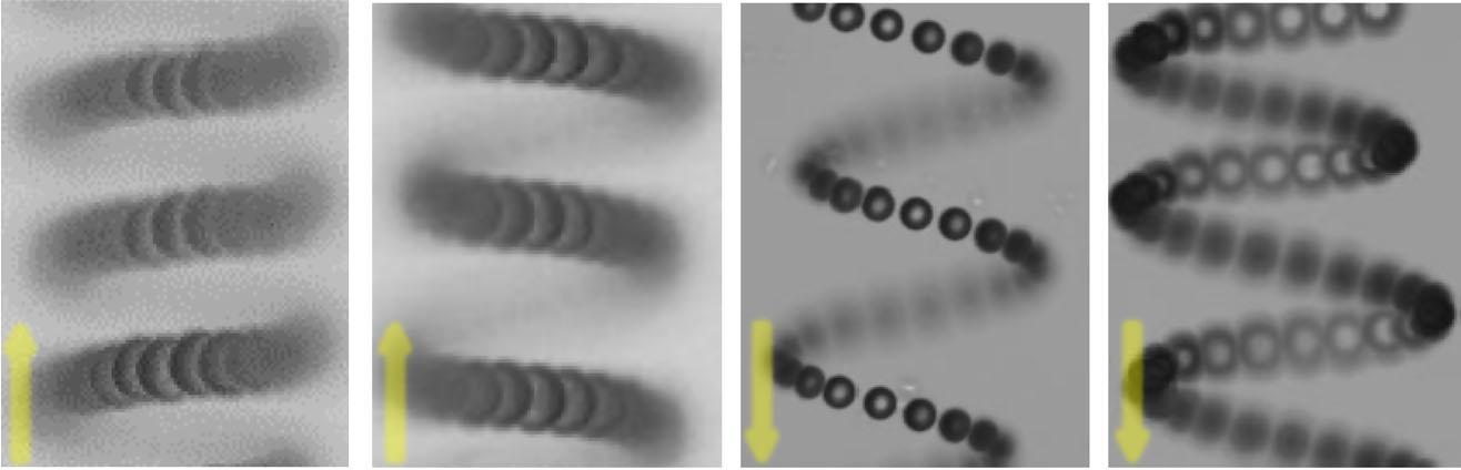 3d helical particle motion