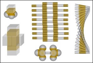 schematic of particle assembly