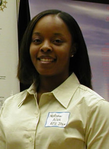 Headshot of Natosha Allen smiling