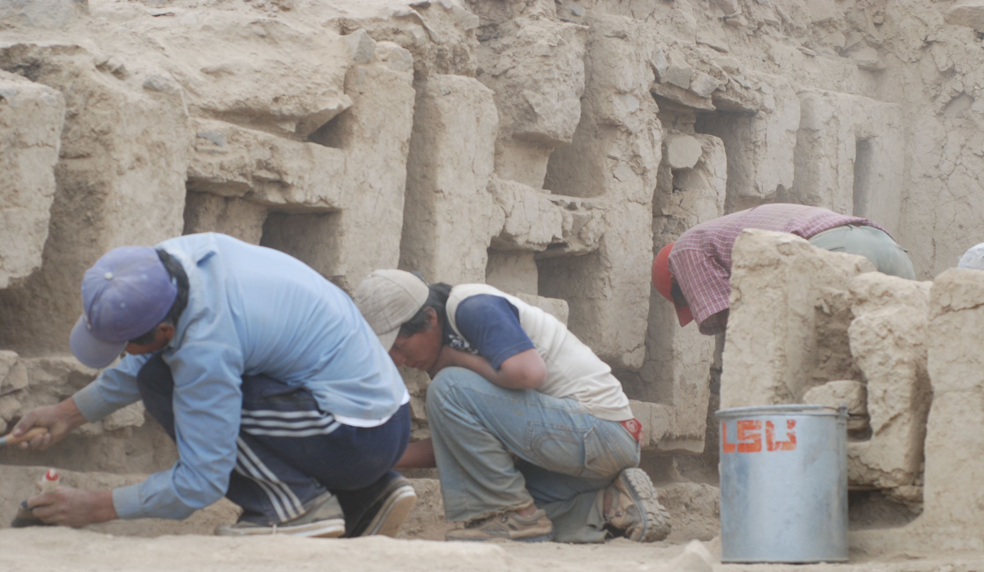 Photo of excavations at Caylan