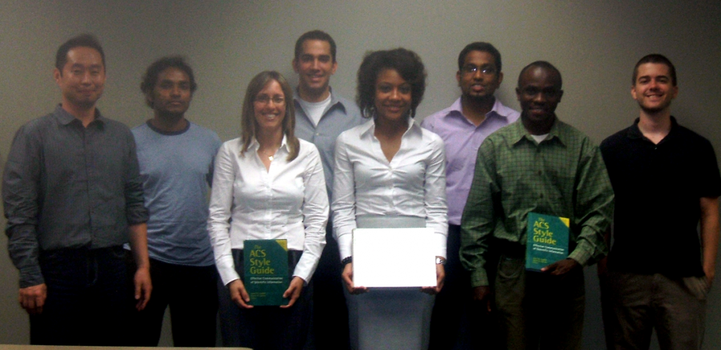 Group photo of speakers of "A Celebration of Research in Organic Chemistry"