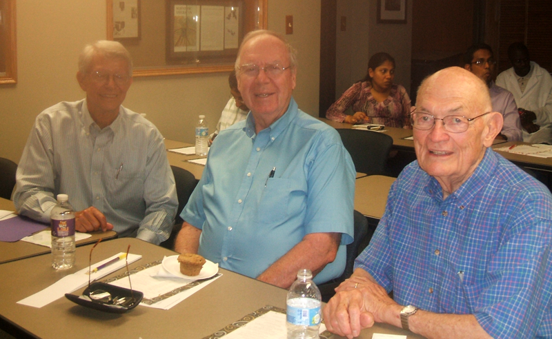 Emeritus Professors Frank Cartledge, Bill Daly, and Jim Traynham