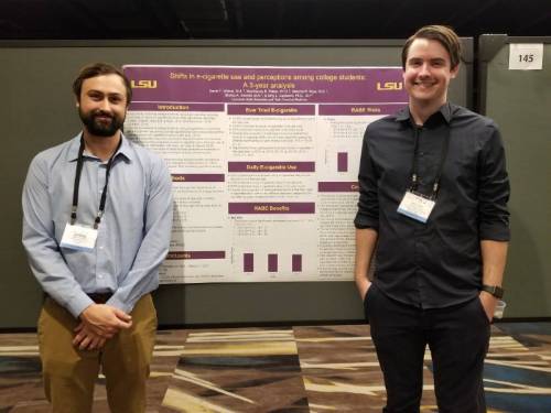 Zach and Aaron at SRNT 2020