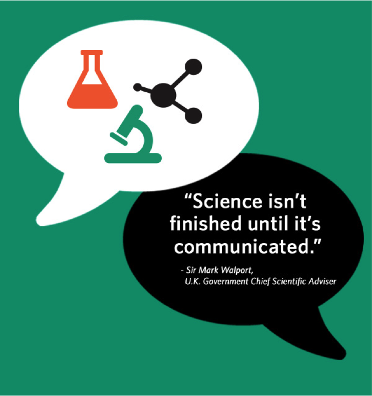 Science isn't finished until it's communicated