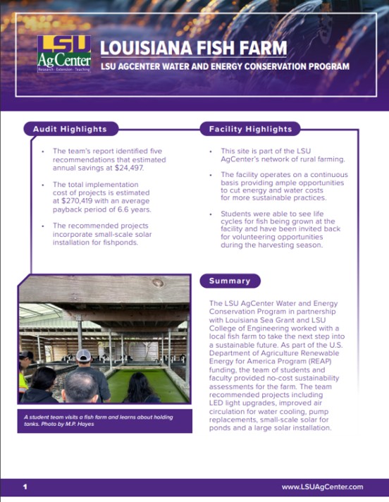 fish farm case study front page