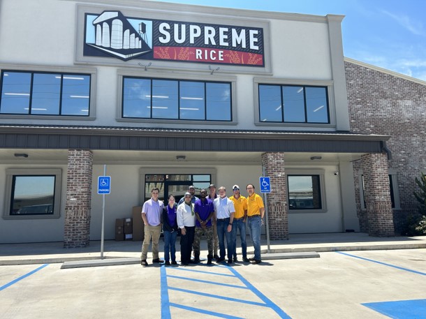team picture at supreme rice