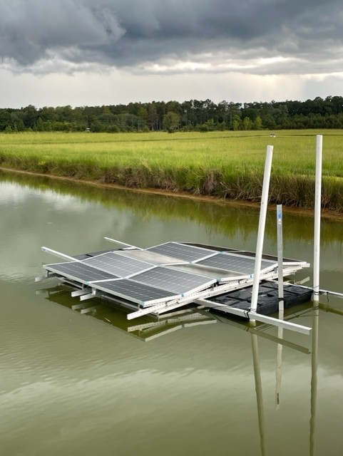 floating solar panels