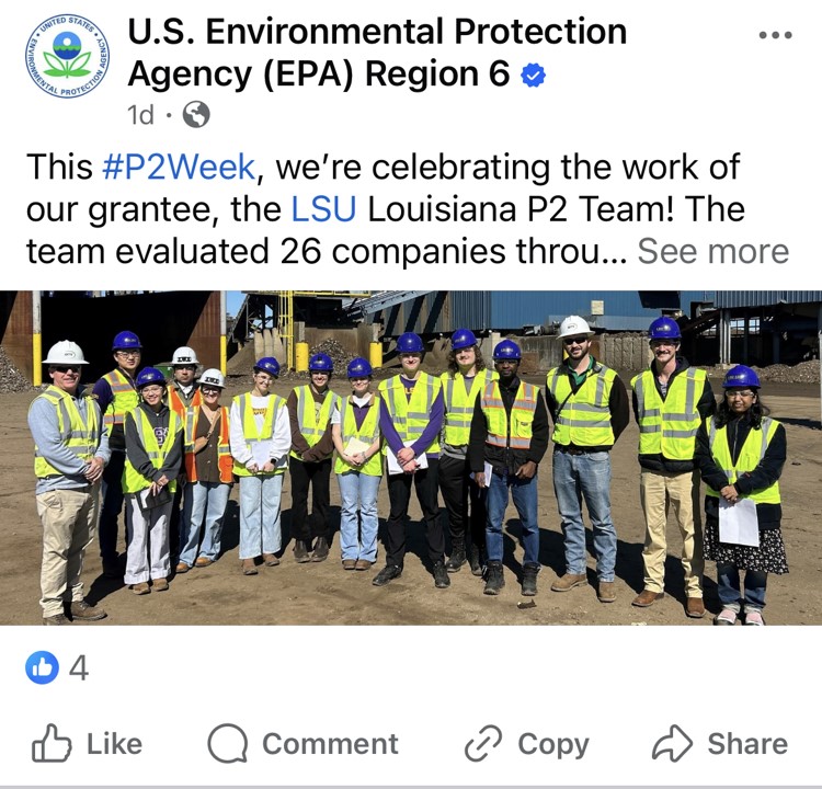 post from epa facebook