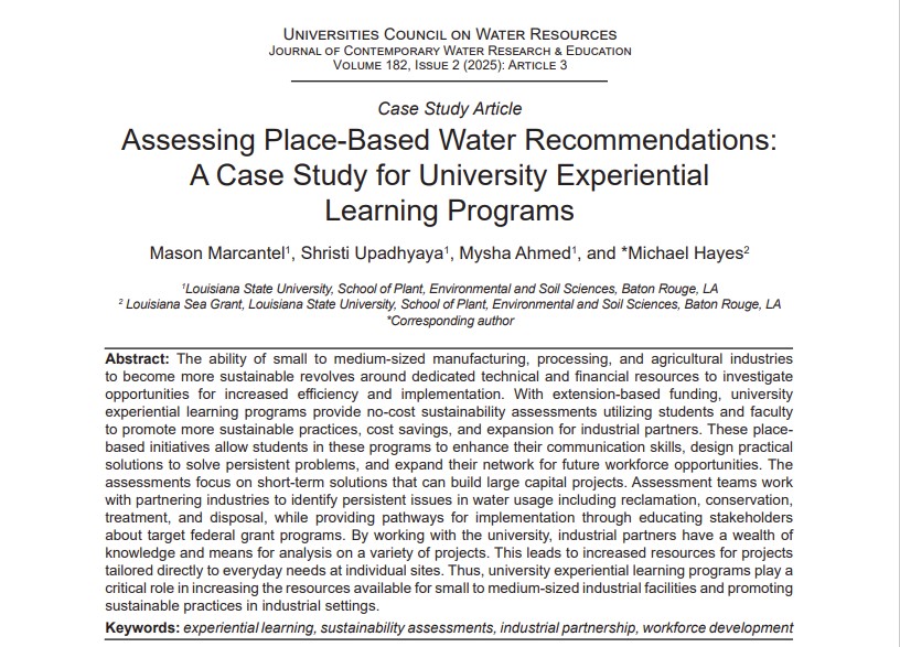 journal formated title and abstract