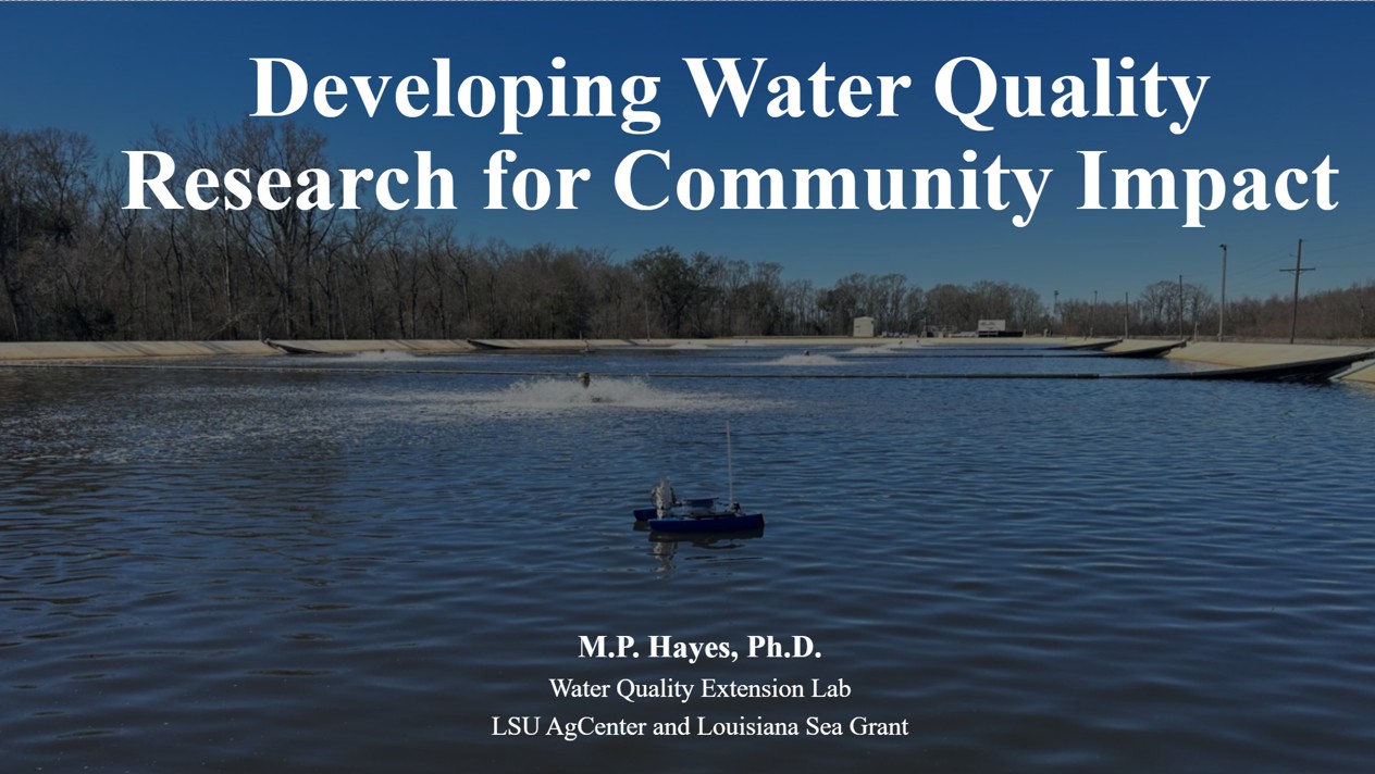 title slide for presentation