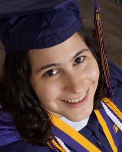 Elizabeth Weltman - LSU graduation