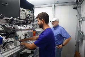 working on the Keck interferometer