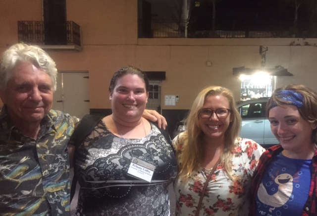 Karen Jr., Tricas, and colleagues at the New Orleans JMIH meeting