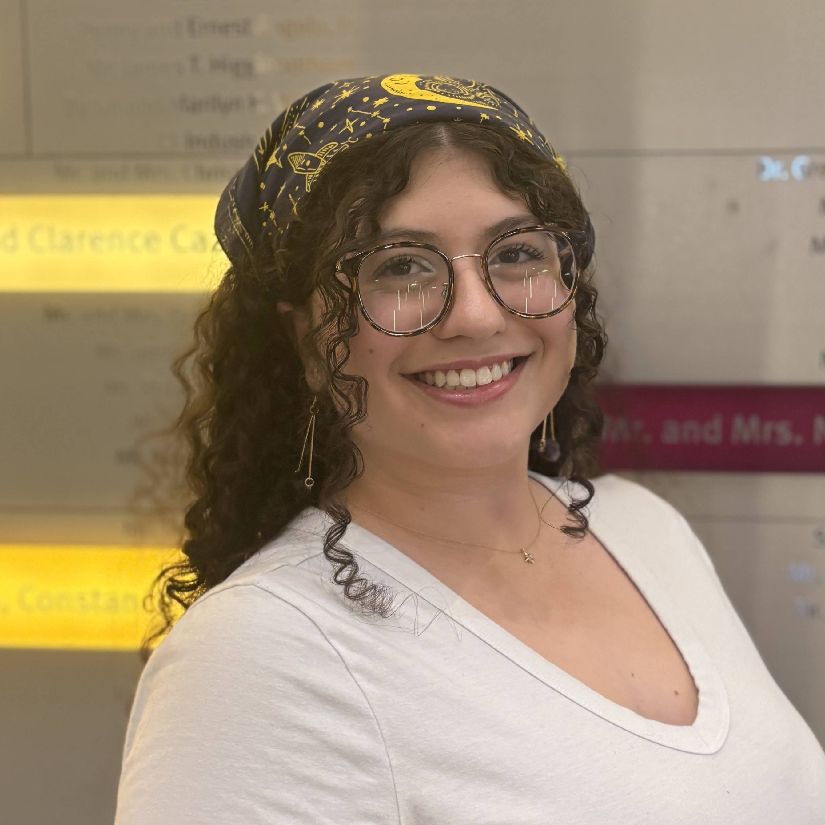Photo of lab member Abigail Peck