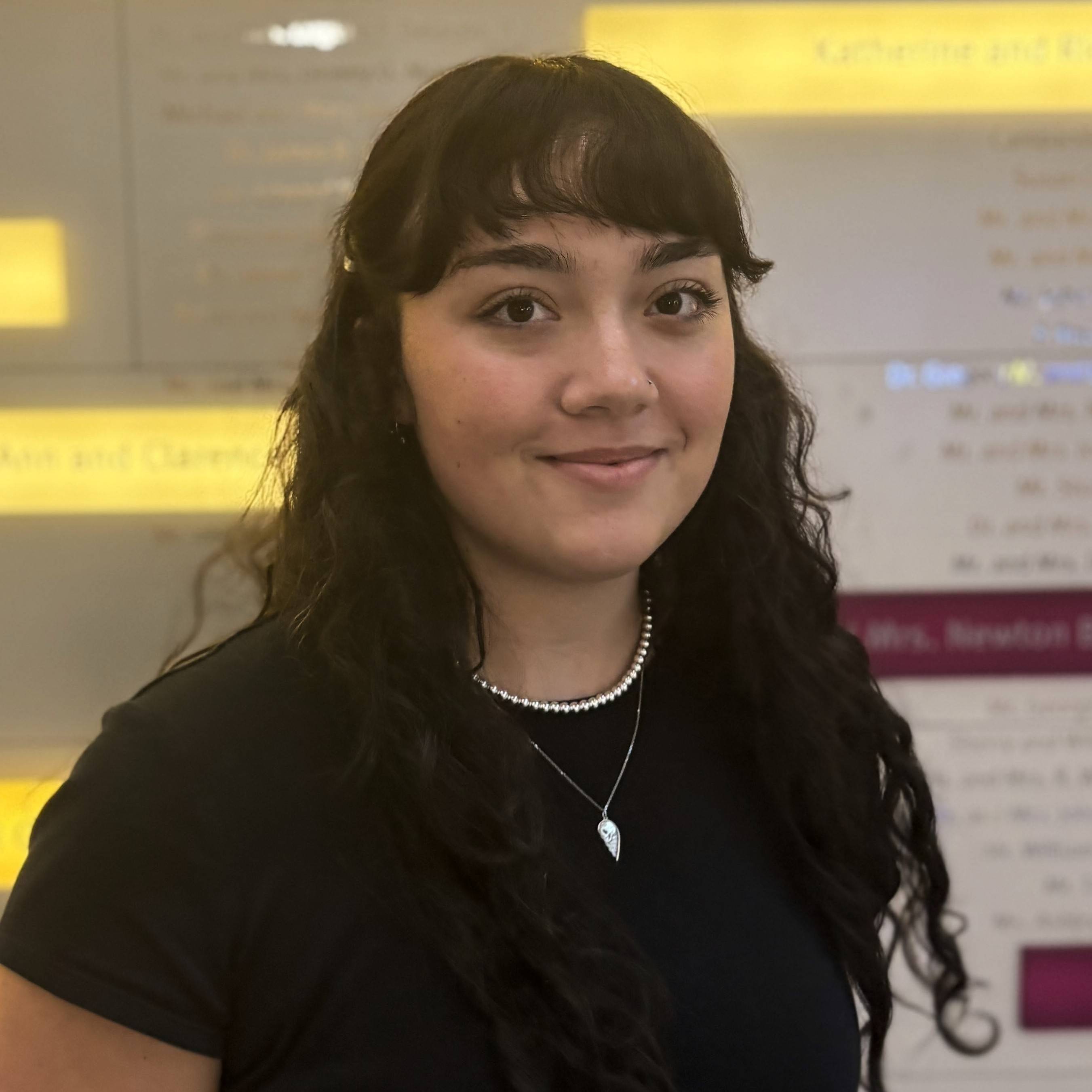 Photo of lab member Emma LeBlanc