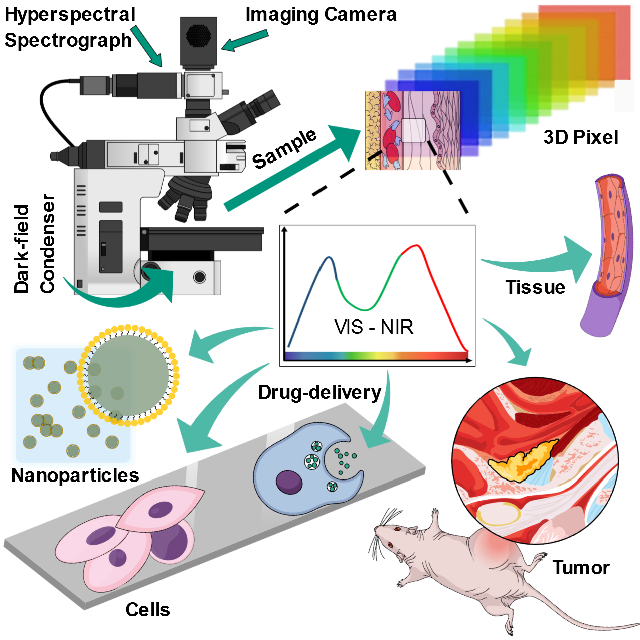 Hyperspectral Research flowchart, overview follow