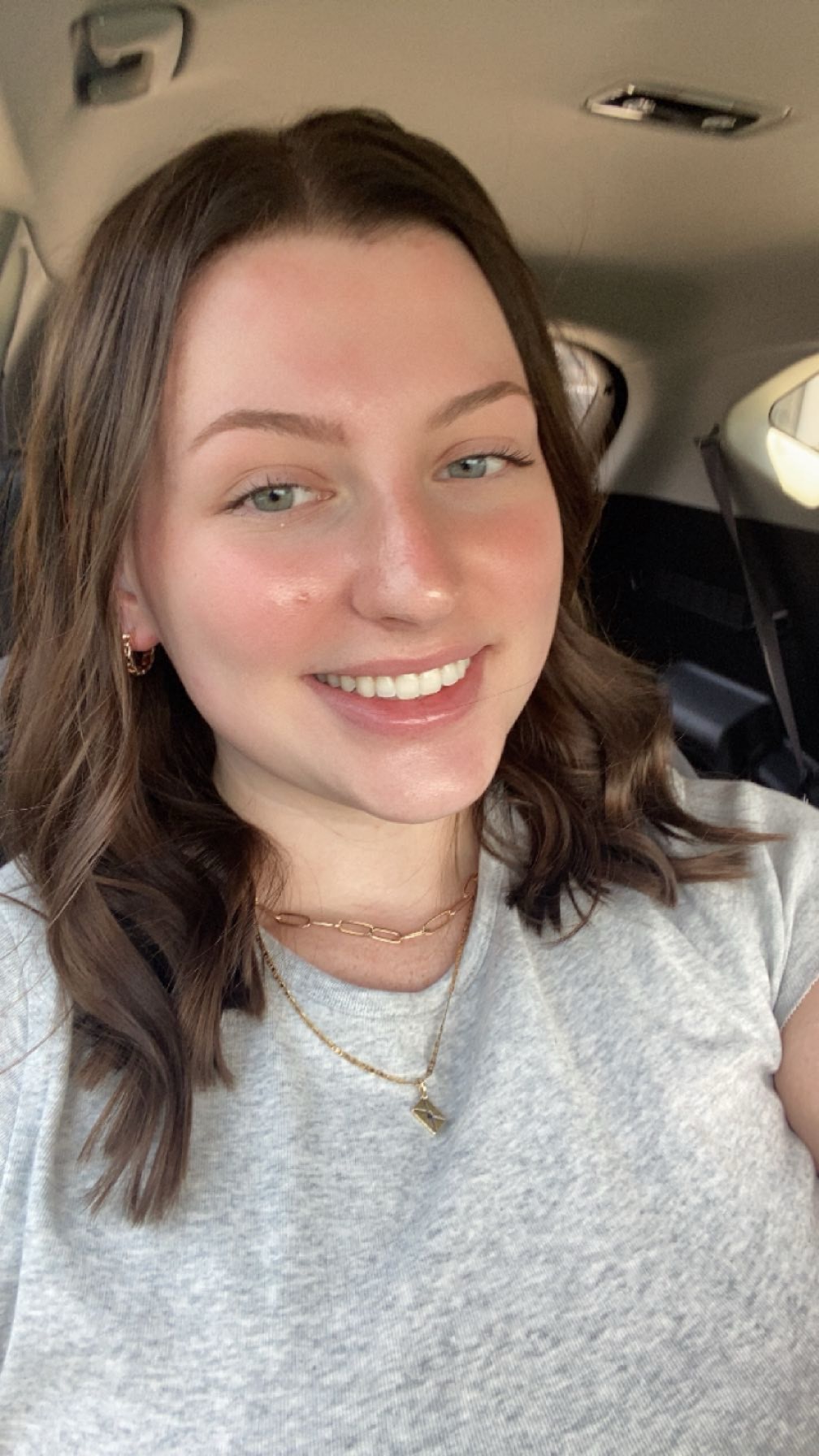 girl in car