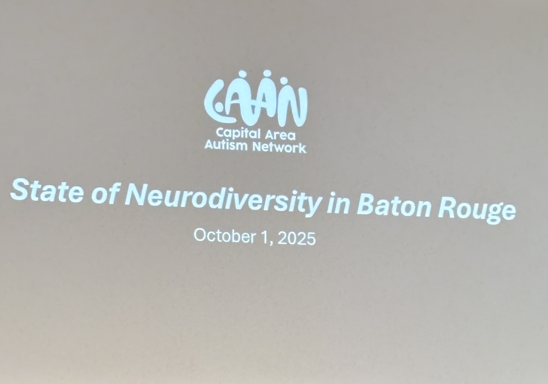 State of Neurodiversity Meeting