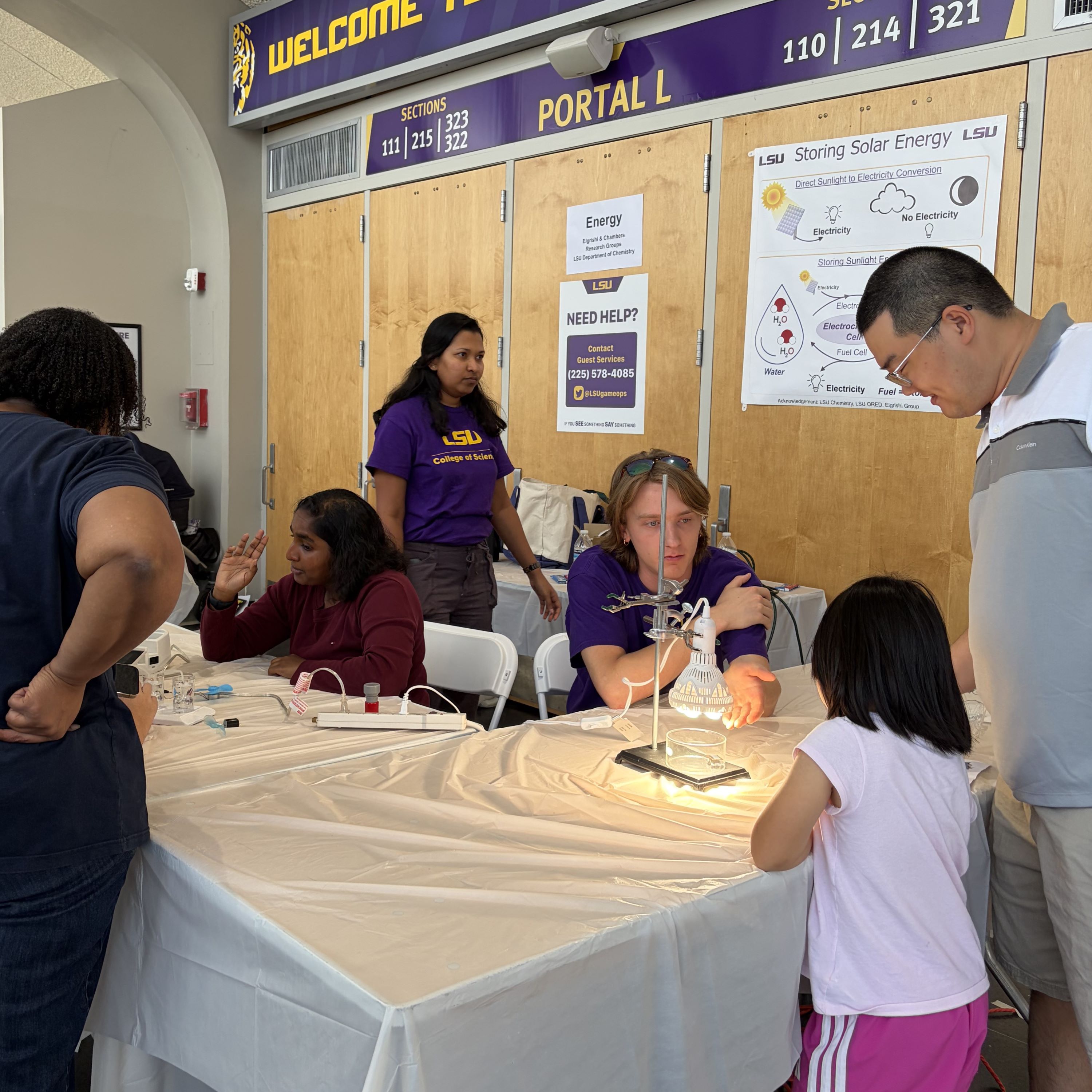 landry doing the demo