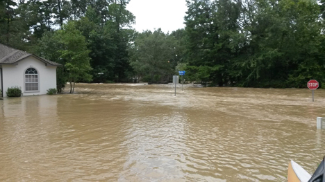 Flooding at O'Neal