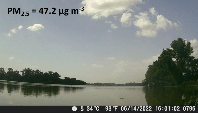 Saharan dust in Baton Rouge