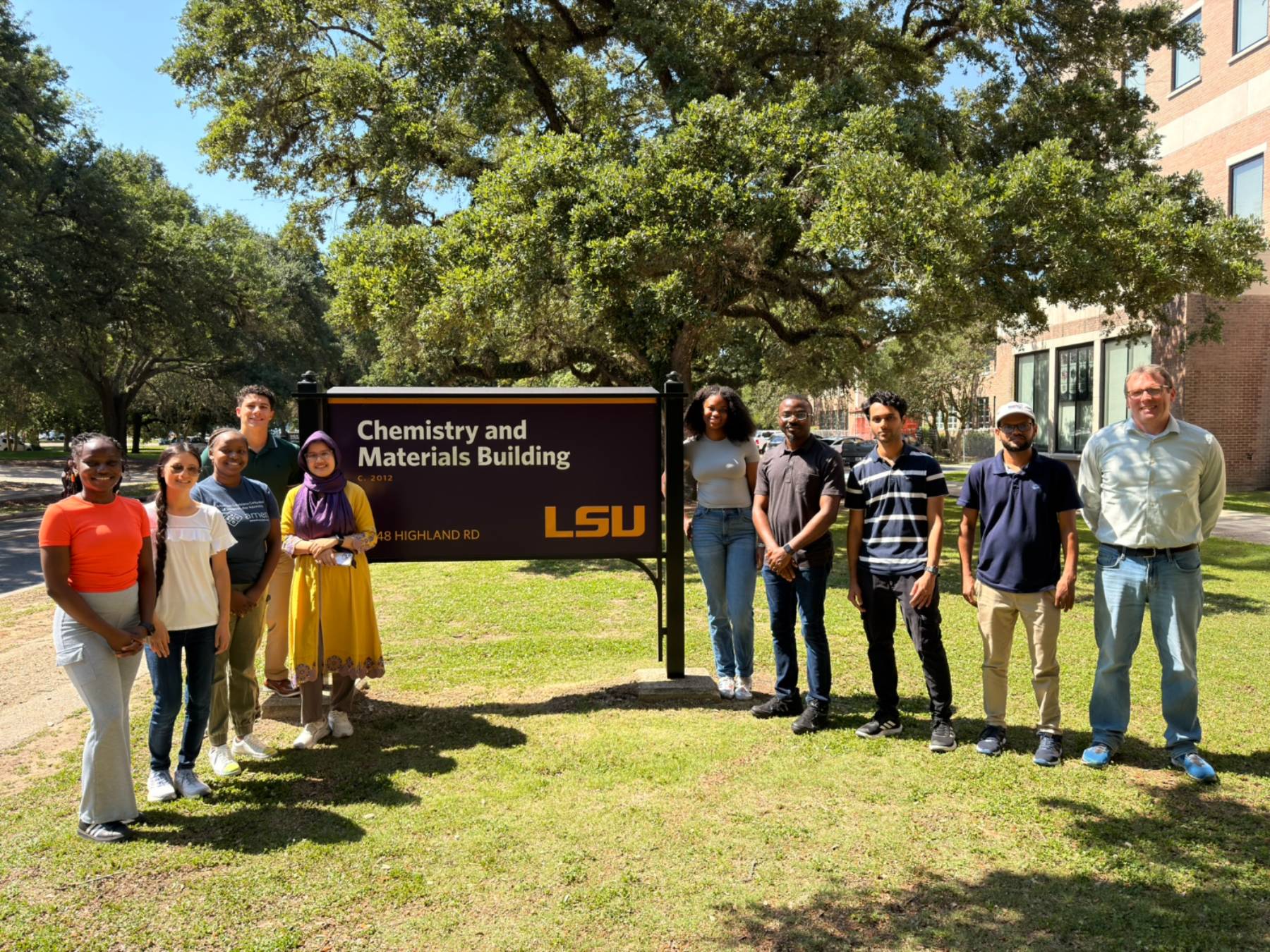 Ragains Group photo outside