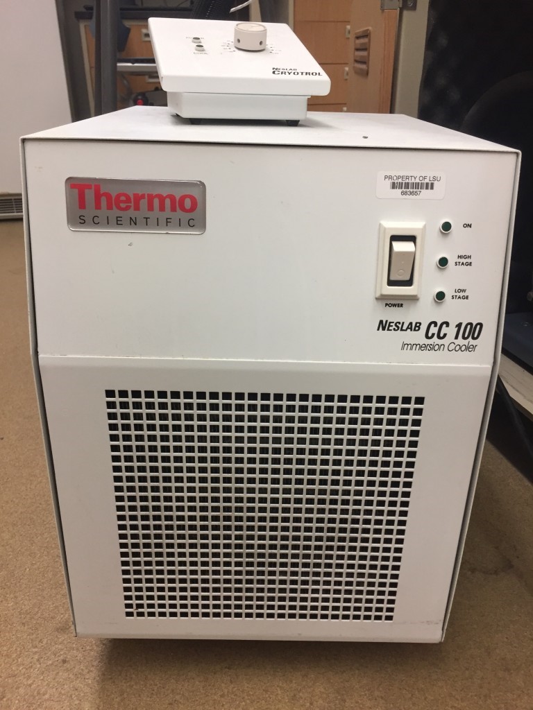 Two Thermo Scientific Nes Lab cc100 Imersion Coolers