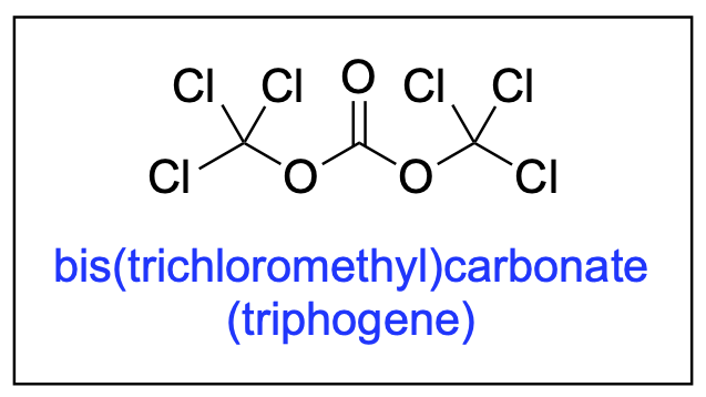 chemical structure of bis(trichloromethyl)carbonate