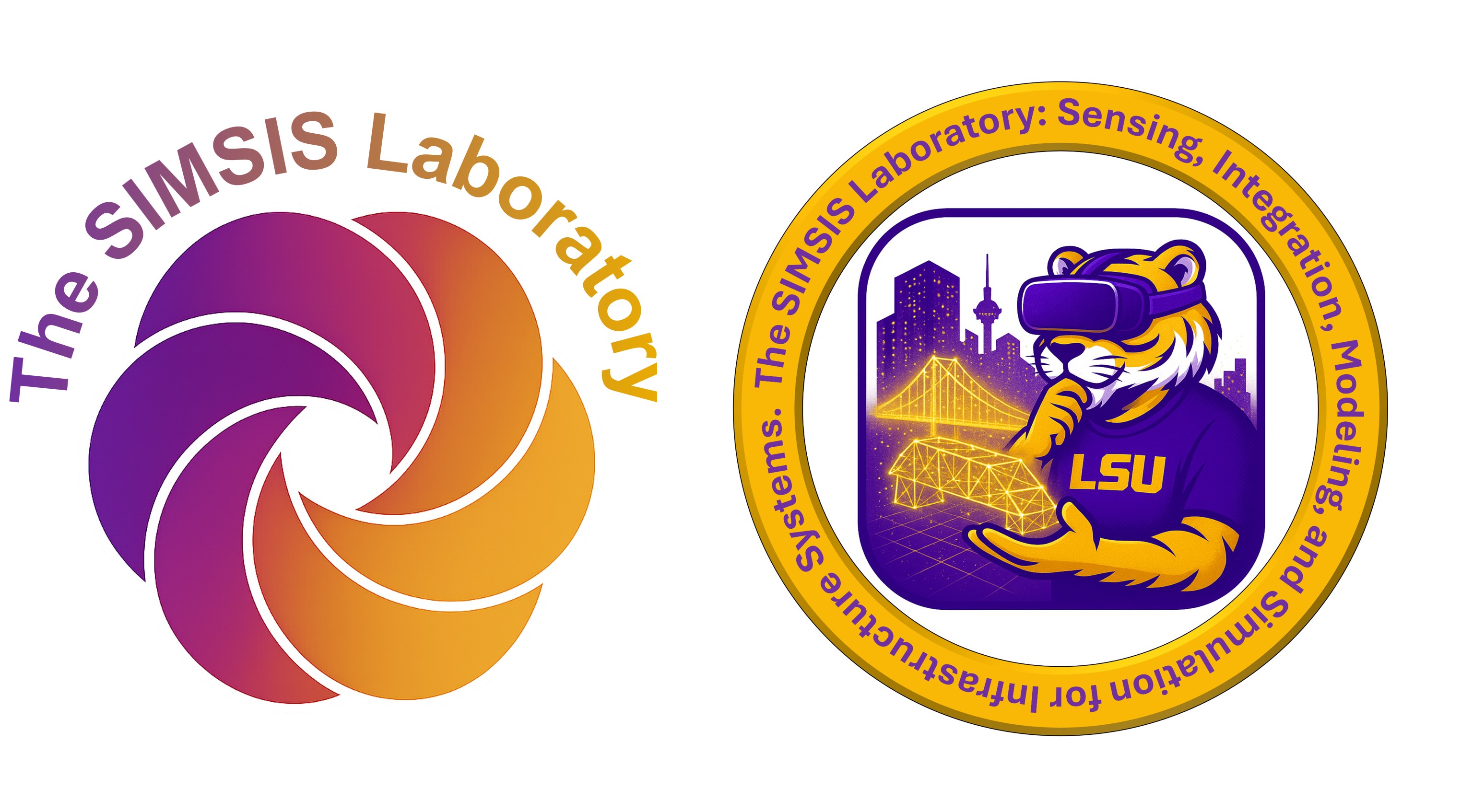 The SIMSIS Laboratory simple and detailed logo