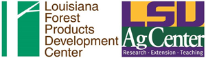 Louisiana Forest Products Development Center and LSU AgCenter Logo