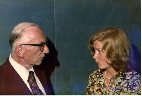 Voegelin and student ca 1970