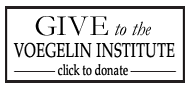 Give to the Voegelin Institute - click to donate
