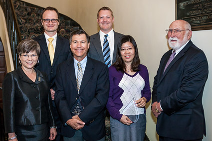 Dr. Ying Wang received a LSU Rainmaker Award in the Emerging Scholar category