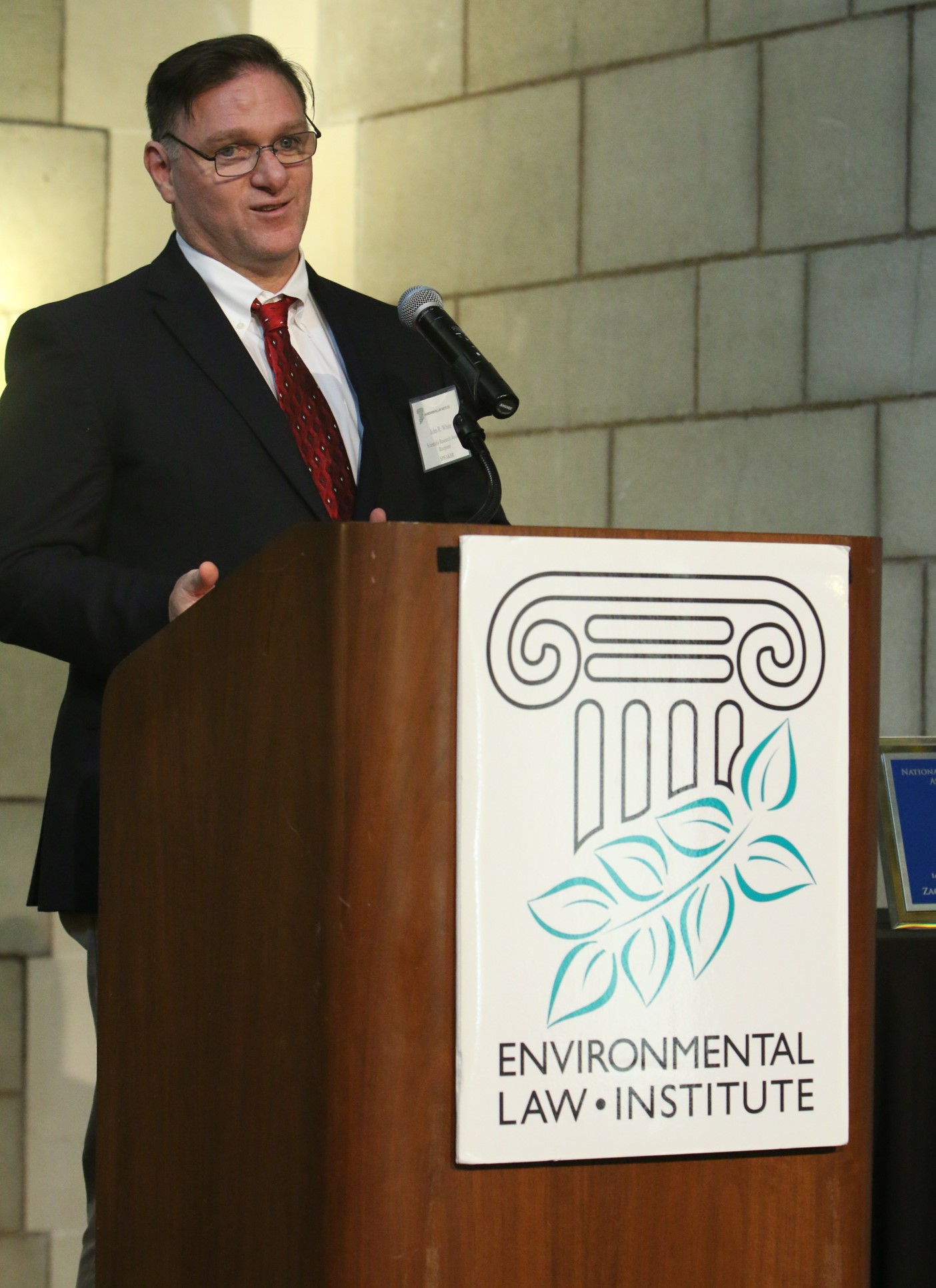 john at wetland award ceremony