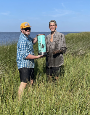 nico and lee holding core