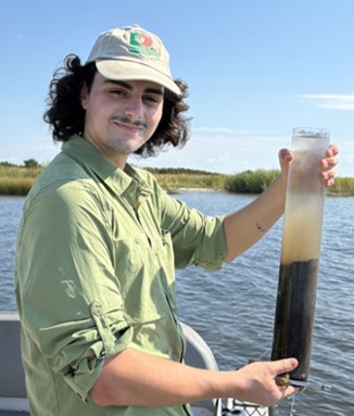 max holding core at Lake Pontchartrain