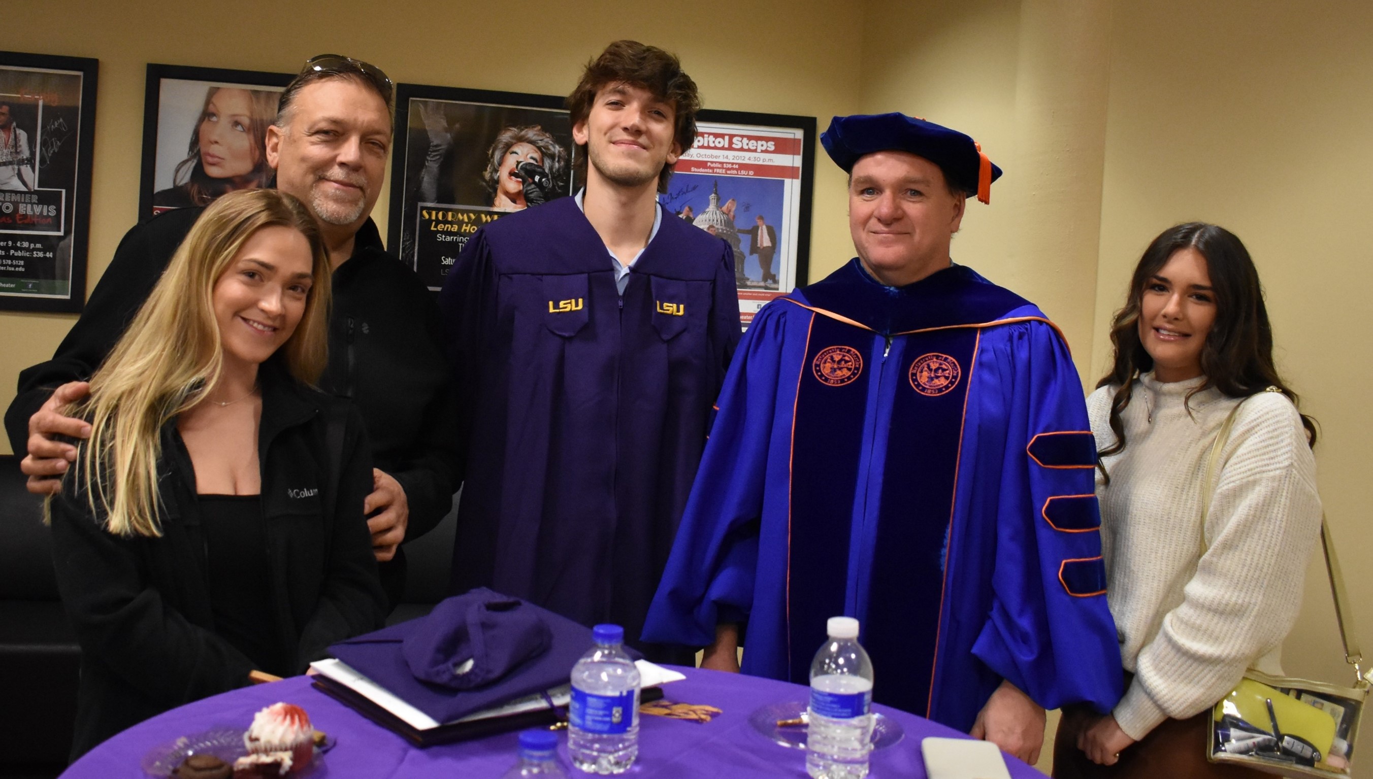 nico and family at graduation