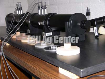 Composite Acoustics testing equipment