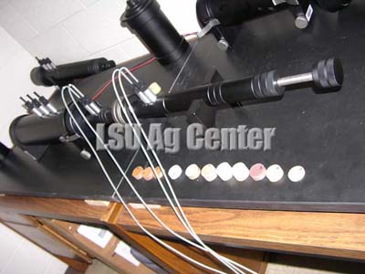 Composite Acoustics testing equipment